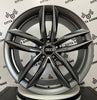 Set da 4 Cerchi in lega Vulcano per Audi A3 A4 A5 A6 A7 A8 TT Q2 Q3 Q5 Q7 Q8