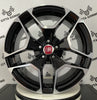 Set da 4 Cerchi in lega Desert per Fiat 500X Croma
