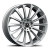 Set da 4 Cerchi in lega Stellar per Mercedes Classe A B C E S SL SLK CL CLS CLA GLA GLB VITO GLK GLE GLC AMG Coupè