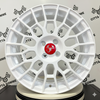 Set da 4 Cerchi in lega APX per ABARTH 124 GRANDE PUNTO (LOGO ROSSO)