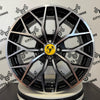 Set da 4 Cerchi in lega VIPERX per ABARTH 124 SPIDER GRANDE PUNTO EVO