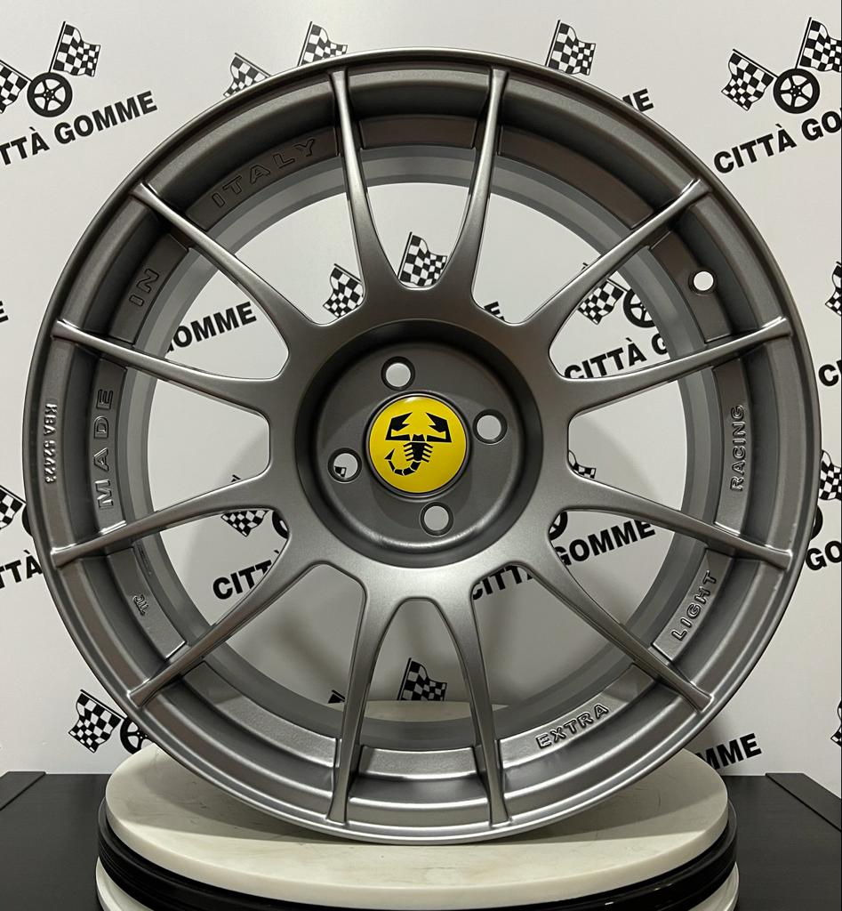 Set da 4 Cerchi in lega Scorpion per Grande Punto Abarth e Punto Evo Abarth SS esseesse