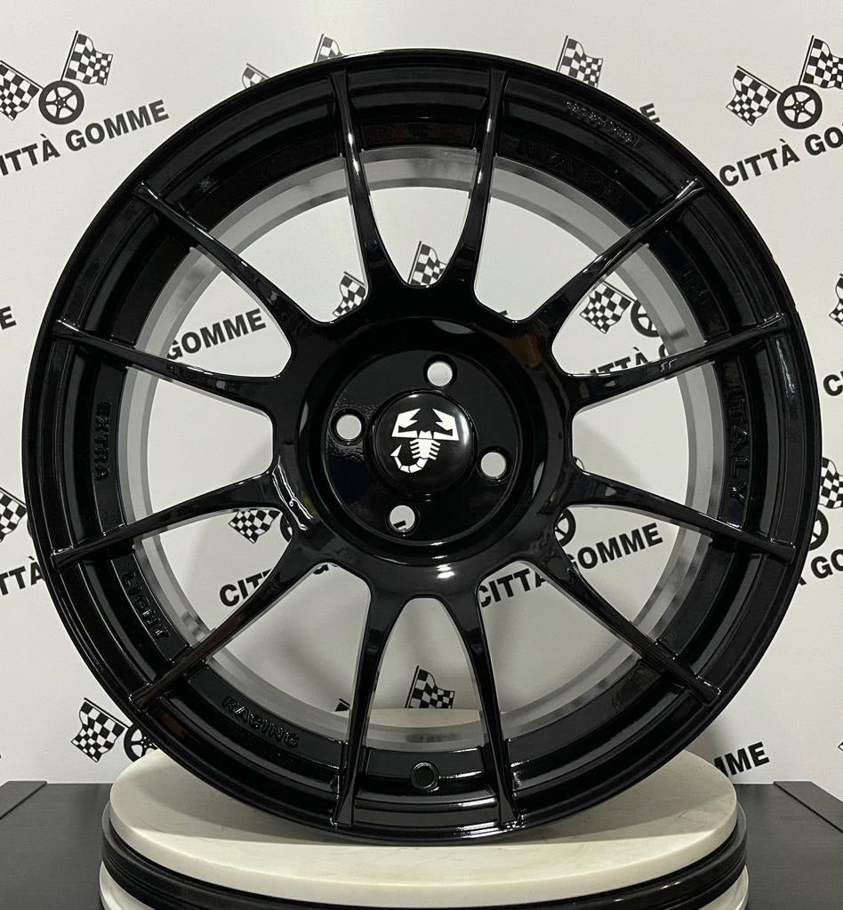 Set da 4 Cerchi in lega Scorpion per Grande Punto Abarth e Punto Evo Abarth SS esseesse