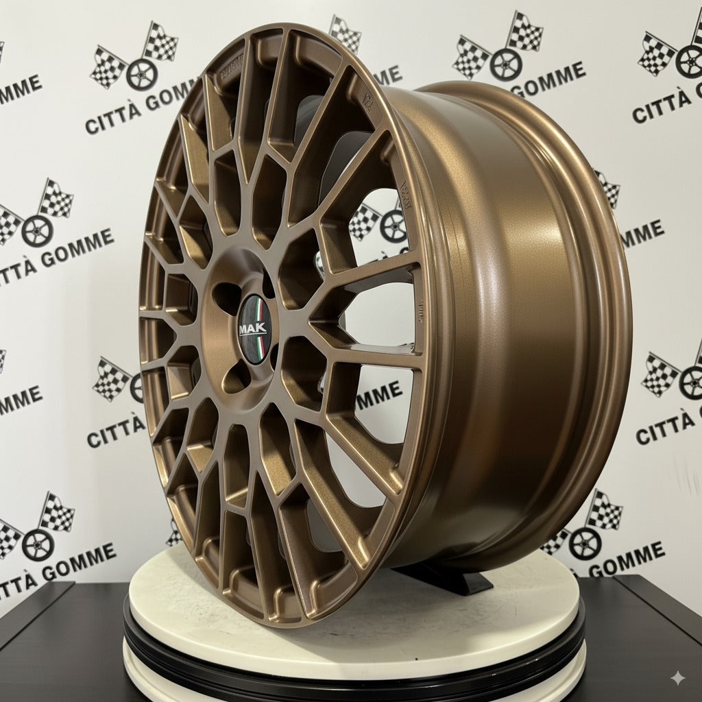 Set da 4 Cerchi in lega APX per OPEL ADAM ASTRA AGILA CORSA MERIVA TIGRA