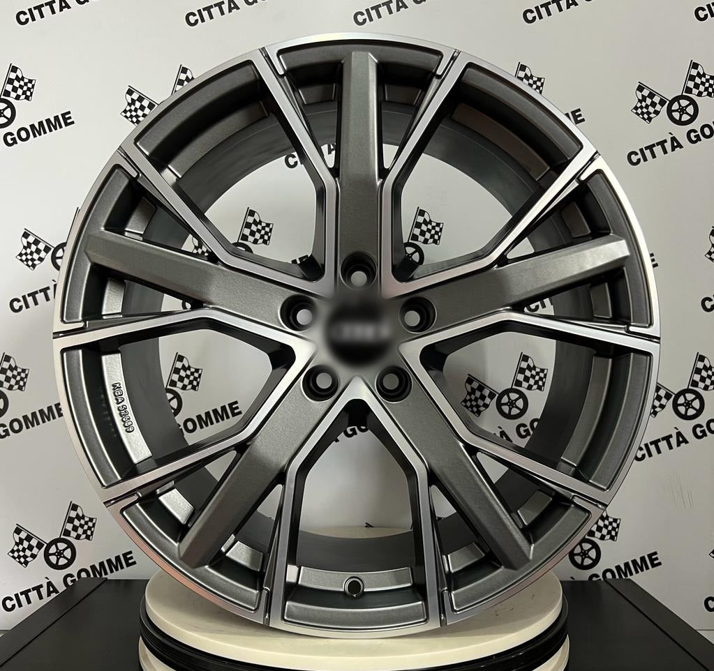 Set 4 Cerchi in lega Gunner per Audi A3 A4 A5 A6 A7 A8 TT Q2 Q3 Q5 Q7 Q8 E-Tron