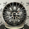 Set da 4 Cerchi in lega Munchen per Audi A3 A4 A5 A6 A7 A8 TT Q2 Q3 Q5 Q7 Q8 E-Tron