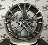 Set 4 Cerchi in lega Gunner per BMW X1 2015> X2 X3 X4 Serie 5 2017> Serie 1 3 X5 X6  2019> Serie 2 Active / Gran Tourer