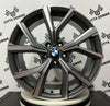 Set 4 Cerchi in lega Mentor per BMW X1 X2 X3 X4 SERIE 1 2 3 4 5 2017>