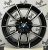 Set 4 Cerchi in lega NEVE per BMW X1 DAL 2017 X2 SERIE 1 2 ACTIVE GRAN TOURER