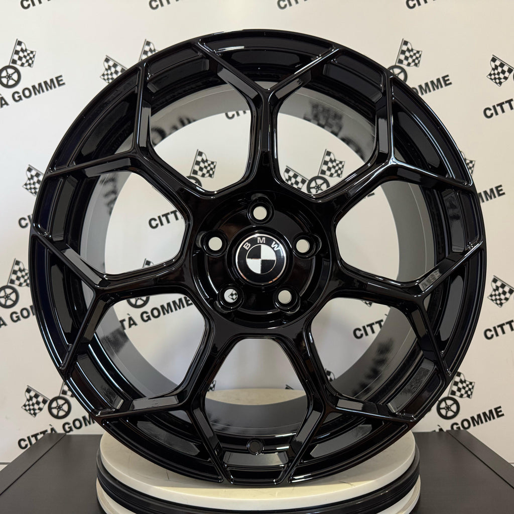 Set 4 Cerchi in lega Raceway per BMW X1 2015> X2 X3 X4 Serie 5 2017> Serie 1 3 2019> Serie 2 Active / Gran Tourer