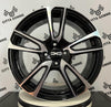 Set da 4 Cerchi in lega Astral per Dacia Dokker Lodgy Logan Sandero Stepway