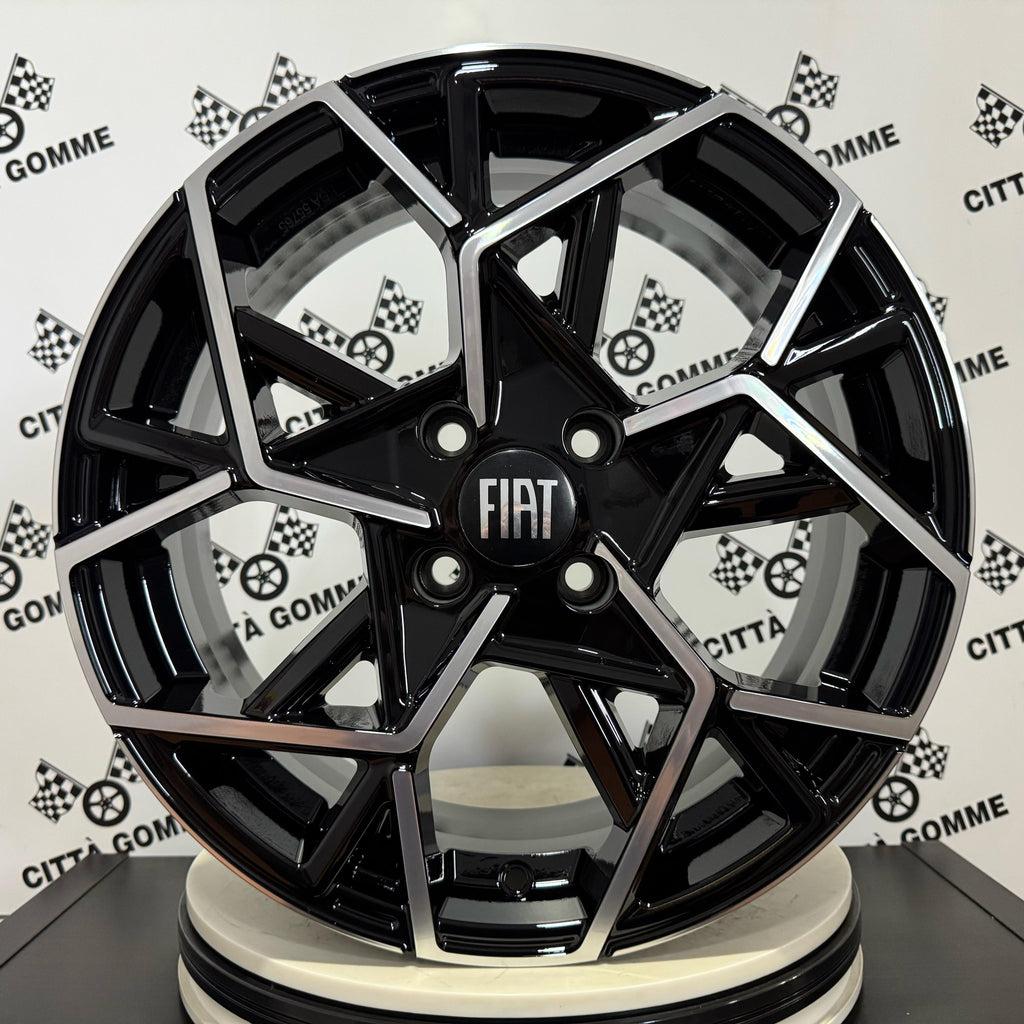 Set 4 Cerchi in lega Cartesio per Fiat 600 e Grande Panda