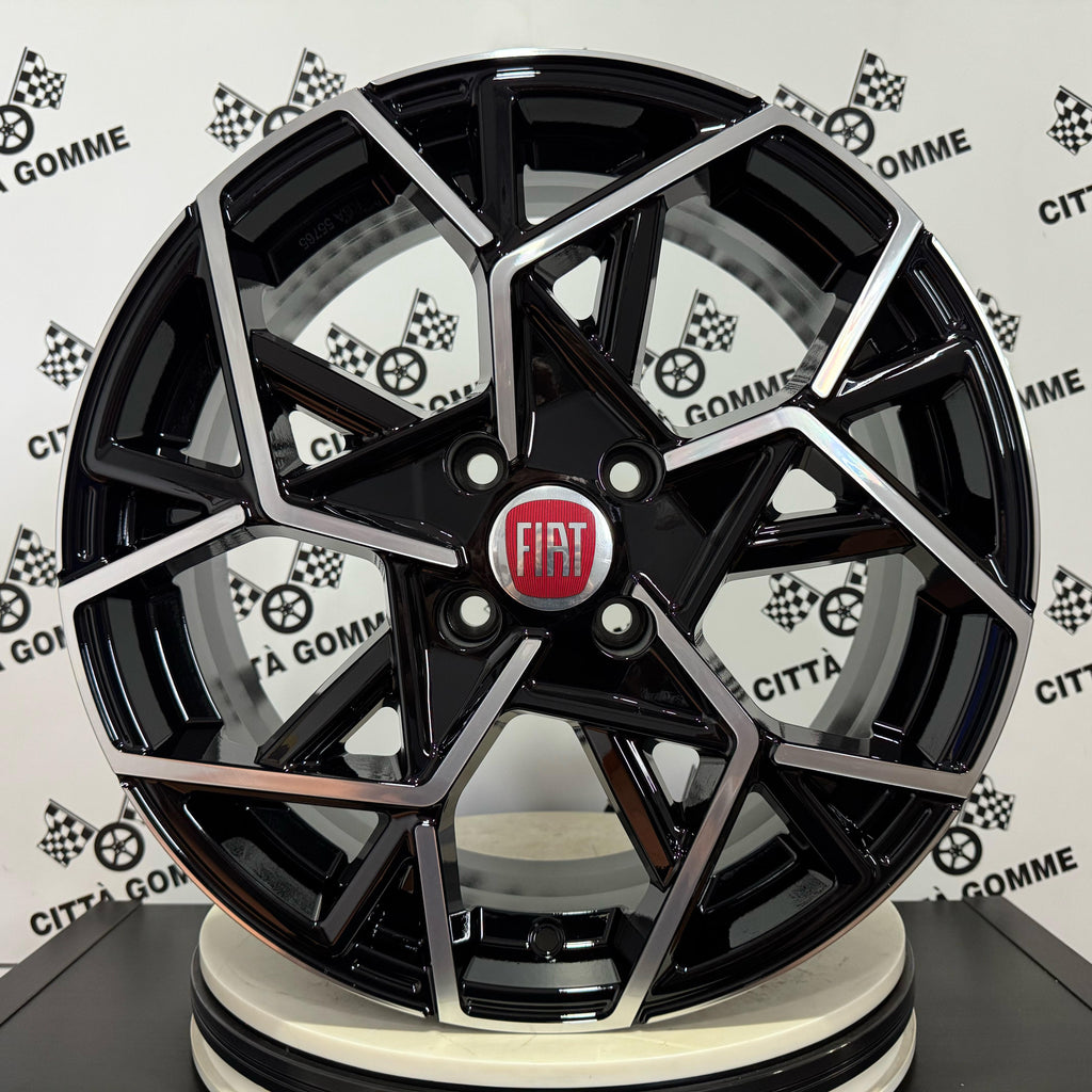 Set 4 Cerchi in lega Cartesio per Fiat 600 e Grande Panda