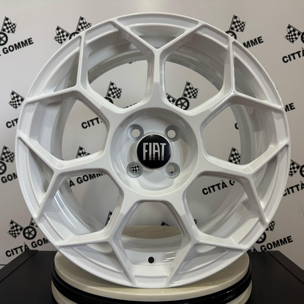 Set da 4 Cerchi in lega RACEWAY per FIAT 500 PANDA STILO IDEA BRAVO FIORINO