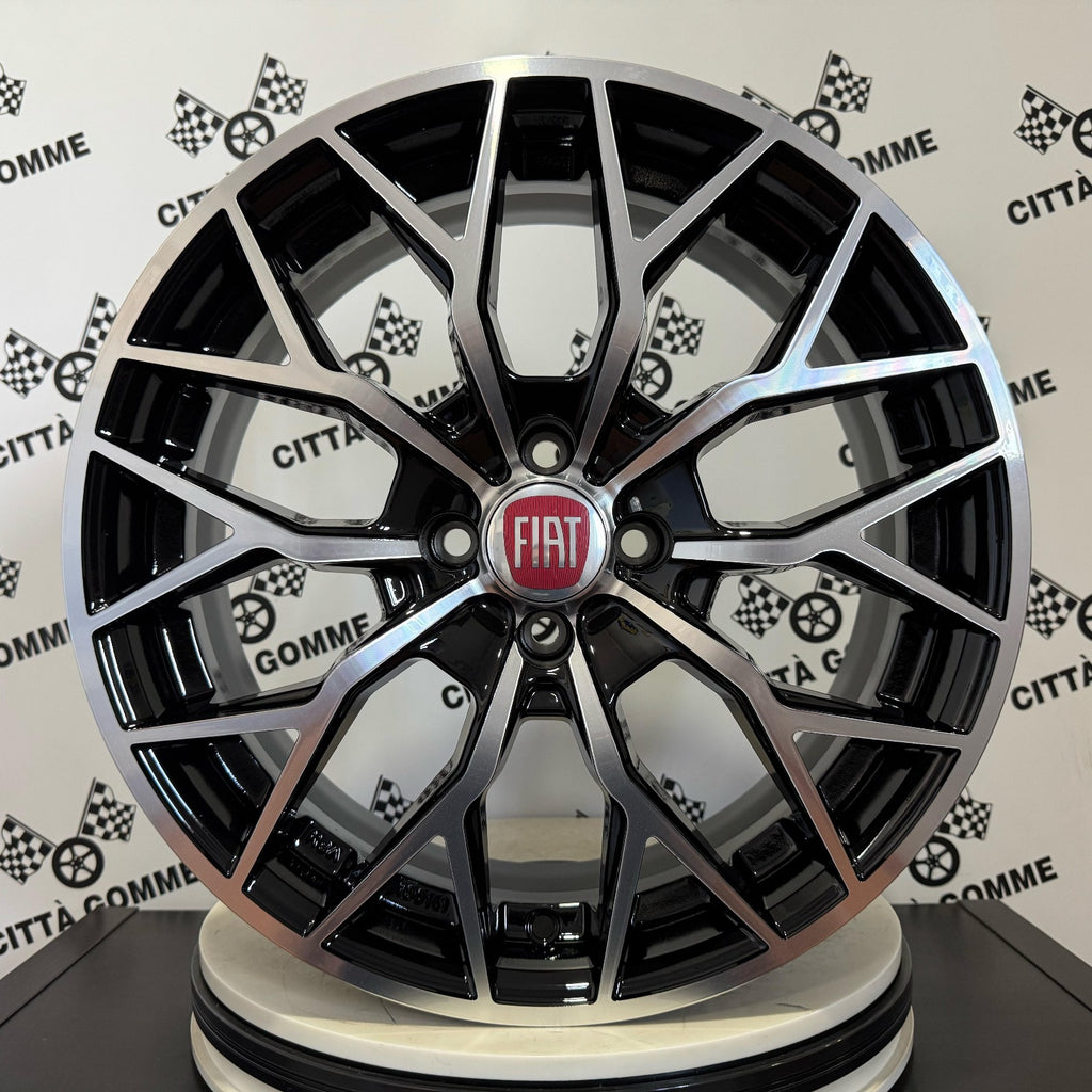 Set da 4 Cerchi in lega VIPERX per FIAT 500 BRAVO IDEA MULTIPLA