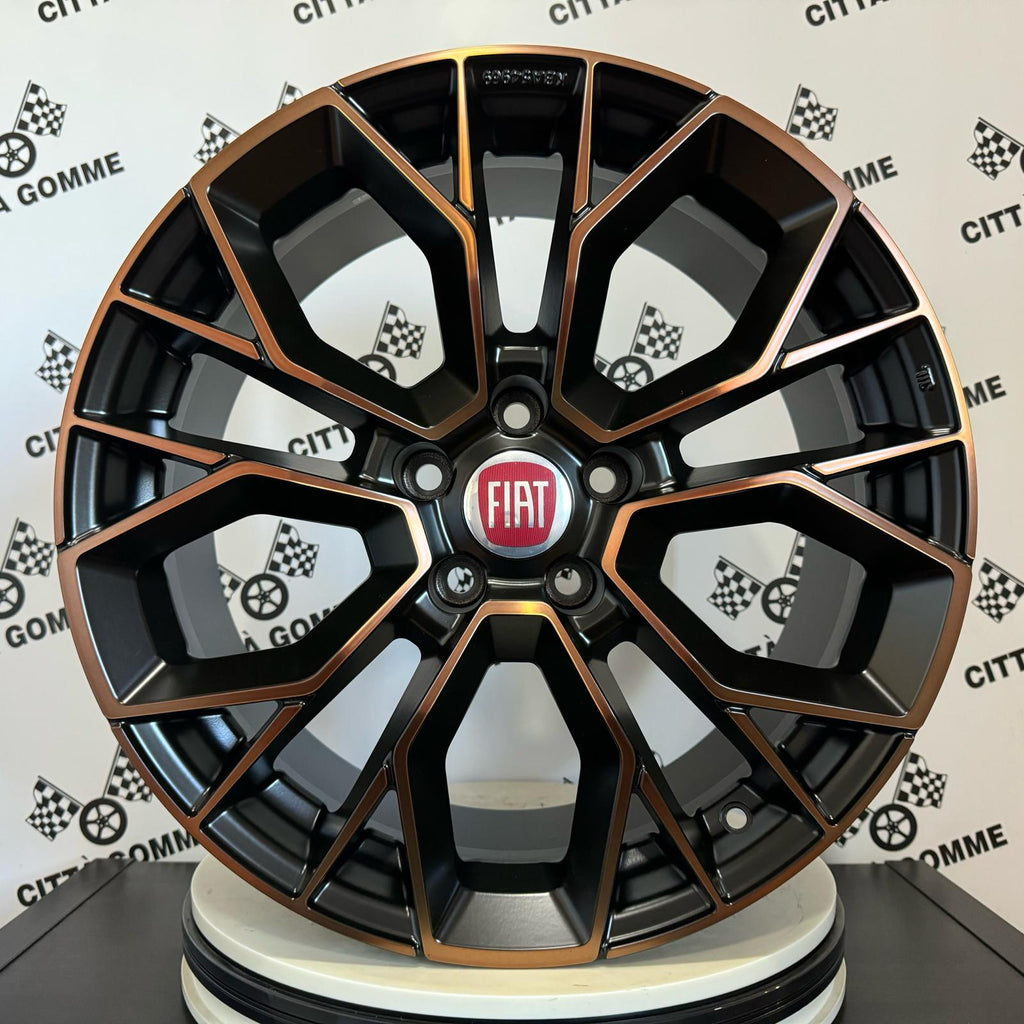 Set 4 Cerchi in lega STILO per FIAT 500X CROMA