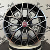 Set da 4 Cerchi in lega VIPERX per FIAT GRANDE PUNTO EVO 124 SPIDER