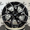 Set 4 Cerchi in lega Cartesio per Hyundai i10 i20 Accent Bayon Getz