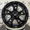 Set 4 Cerchi in lega Cartesio per Hyundai i10 i20 Accent Bayon Getz
