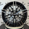 Set da 4 Cerchi in lega Msw72 per Hyundai iX20 iX35 i30 i40 Kona Ioniq Tucson Nexo Santa Fe Trajet Sonata