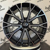 SET 4 Cerchi in lega ASPHALT per LEXUS ES300H	 GS 300 430 450h 460 IS200 220 300 300h LBX NX RC 300H RX350 UX RX450h