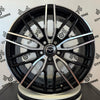 Set da 4 Cerchi in lega Msw72 per Mazda 3 4 5 6 Cx-3 Cx-5 Cx-7 Cx-30 Mx-5 3 Rx-8