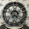 Set 4 Cerchi in lega Fender per Mercedes Classe E S GL GLC GLE GLS EQE EQS IN DOPPIA MISURA