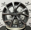 Set 4 Cerchi in lega Mentor per Mercedes classe A B C E CLA GLA EQA GLB