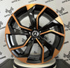 Set 4 Cerchi in lega Rebel per Mercedes Classe A B C E S SL SLK CL CLS CLA GLA GLB VITO GLK GLE GLC AMG Coupè