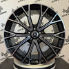 4 Cerchi in lega ASPHALT per MERCEDES CLASSE A B C CLA CL CLE CLK CLS E GLA GLB GLC GLK S EQA EQC EQE EQS S SLK