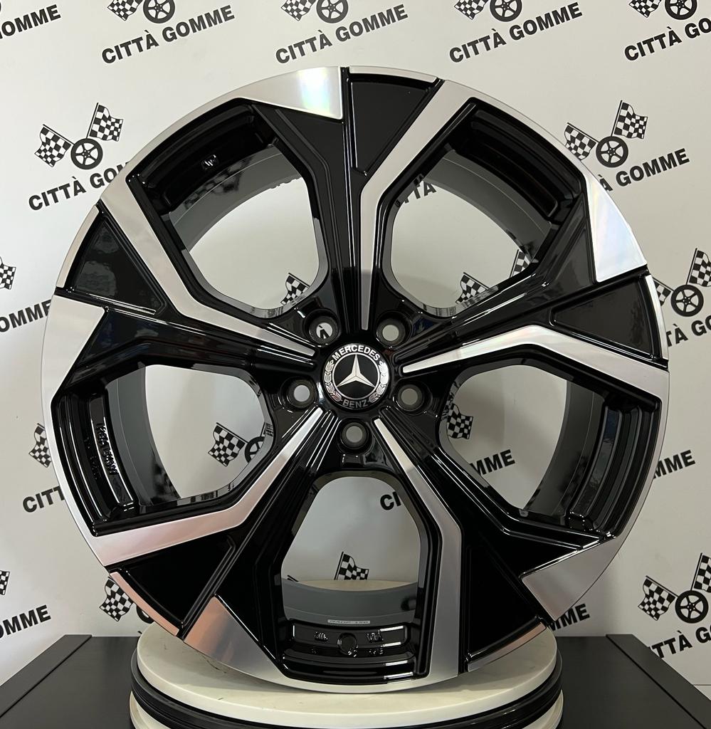 Set 4 Cerchi in lega MSW43 per Mercedes Classe A B C CLA E GLA GLB S SLK V