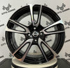 Set da 4 Cerchi in lega Astral per Nissan Almera Micra Note Pixo 100 NX