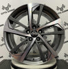 Set da 4 Cerchi in lega KATANA per NISSAN JUKE QASHQAI X-TRAIL PULSAR LEAF