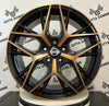Set 4 Cerchi in lega Lunica per Nissan Juke Quashqai x-Trail Pulsar Leaf e-NV200 Ariya