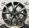 Set 4 Cerchi in lega Mentor per Nissan Juke Quashqai x-Trail Pulsar Leaf e-NV200