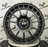 Set 4 Cerchi in lega NTT per NISSAN JUKE LEAF PRIMERA PULSAR QASHQAI X-TRAIL