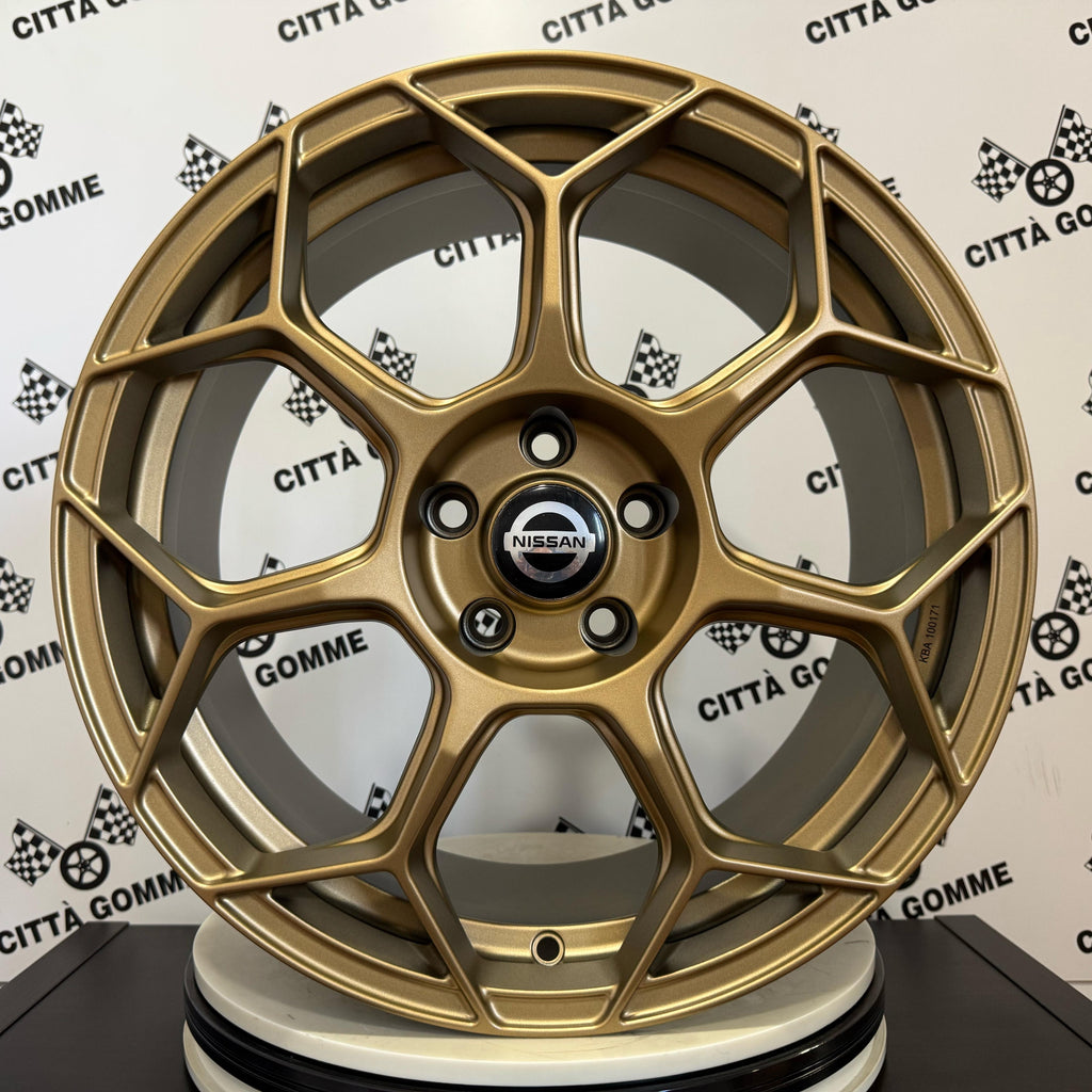 Set 4 Cerchi in lega Raceway per Nissan Juke Quashqai x-Trail Pulsar Leaf Primera e-NV200