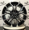 KIT 4 Cerchi in Lega Matisse BD DA 17 con Pneumatici DEBICA 215/50R17 per OPEL CROSSLAND X + SENSORI