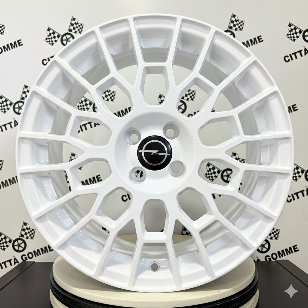 Set da 4 Cerchi in lega APX per OPEL ADAM ASTRA AGILA CORSA MERIVA TIGRA