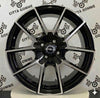 Set 4 Cerchi in lega NEVE per OPEL ADAM AGILA ASTRA CORSA KARL TIGRA