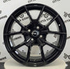 Set 4 Cerchi in lega NEVE per OPEL ADAM AGILA ASTRA CORSA KARL TIGRA