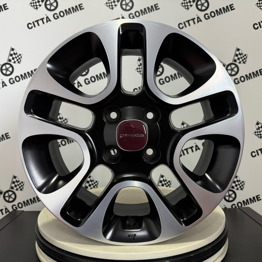 Set da 4 Cerchi in lega originali Fiat Panda