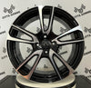 Set da 4 Cerchi in lega Astral per Peugeot 1007 2008 206 207 208 301 307 308 406 5008