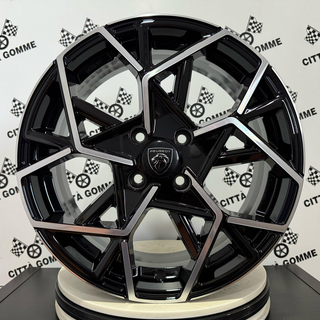Set 4 Cerchi in lega Cartesio per Peugeot Bipper