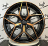 Set 4 Cerchi in lega Lunica per Peugeot 3008 308 407 5008 508 607 GT Line