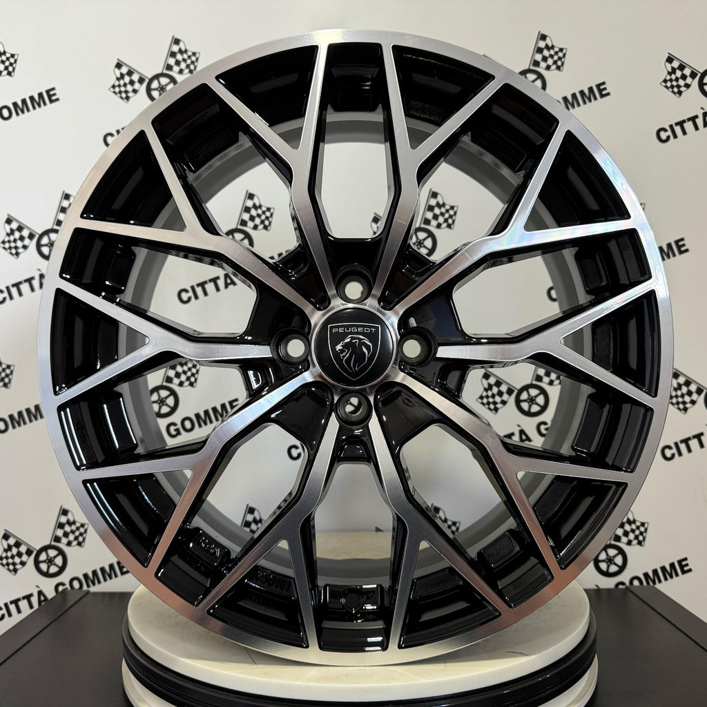 Set da 4 Cerchi in lega VIPERX per PEUGEOT 1007 206 207 208 307
