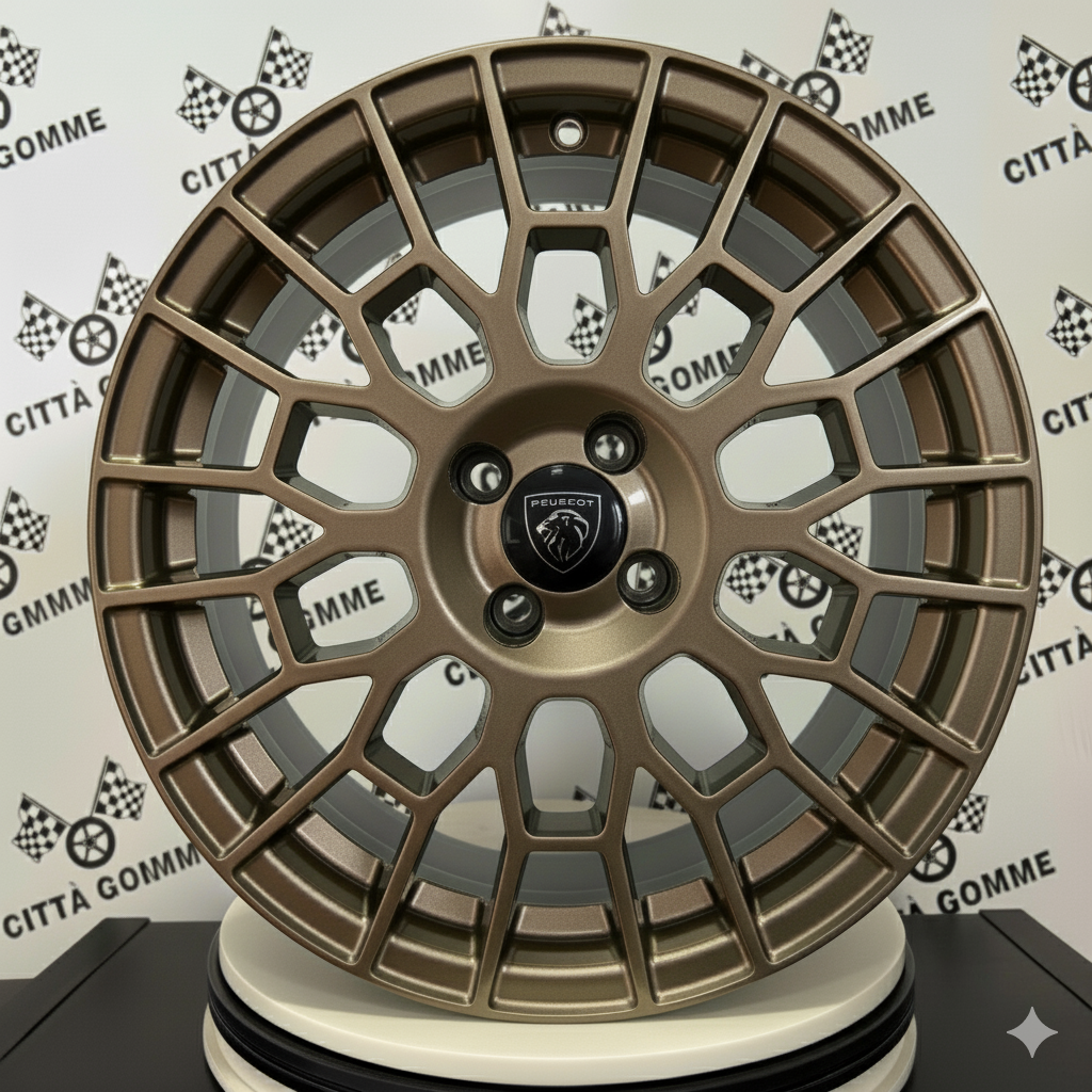 Set da 4 Cerchi in lega APX per PEUGEOT 208 2008
