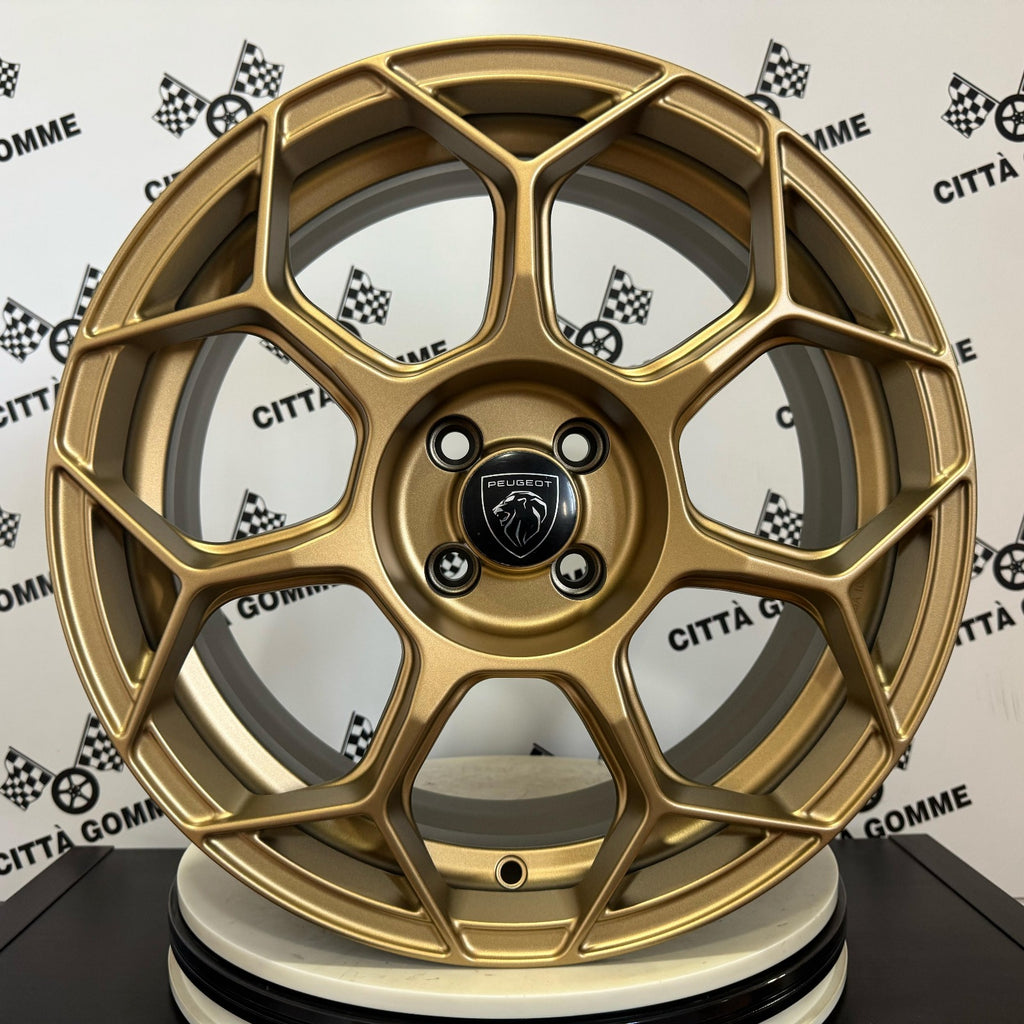 Set da 4 Cerchi in lega RACEWAY per PEUGEOT BIPPER