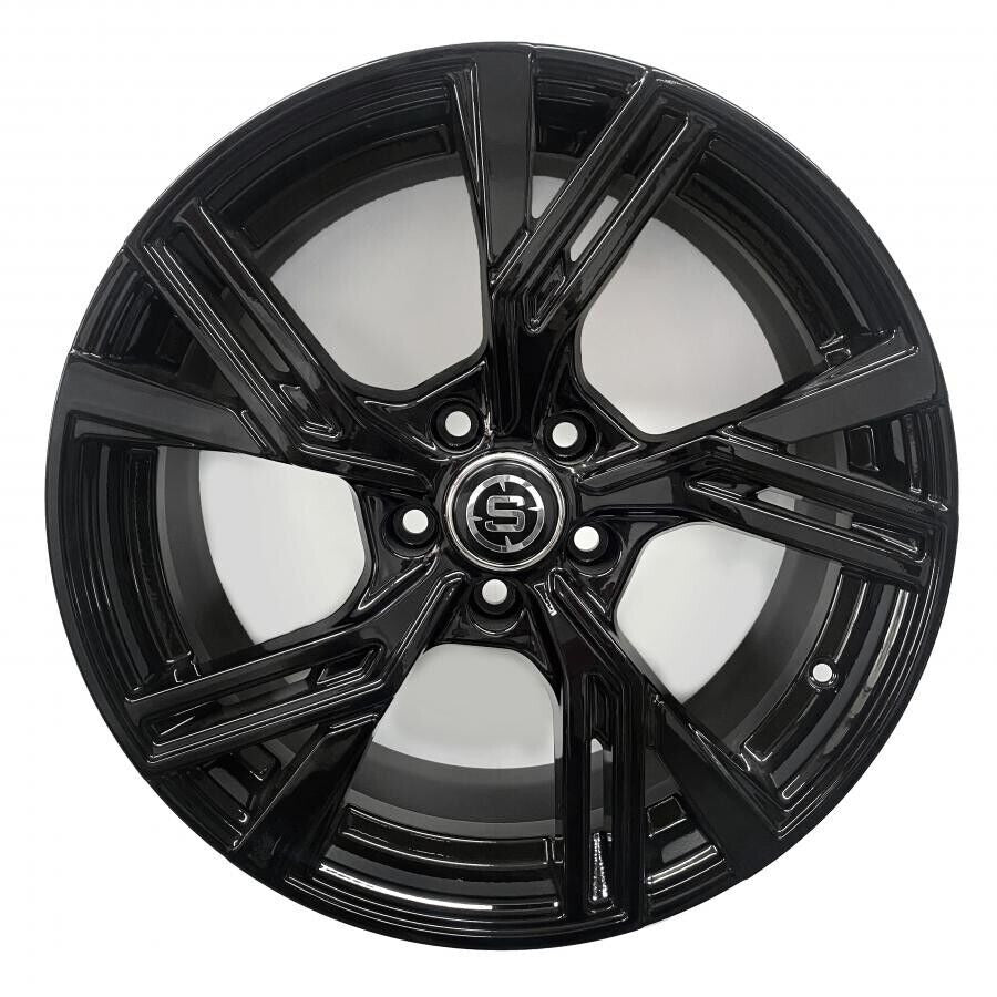 Vw Python Rubber Set 4 Cerchi in lega Python per Volkswagen Golf 5 6 7 Tiguan T-ROC Pas ...