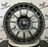 Set 4 Cerchi in lega NTT per RENAULT AUSTRAL CLIO ESPACE FLUENCE LAGUNA MEGANE TALISMAN SCENIC